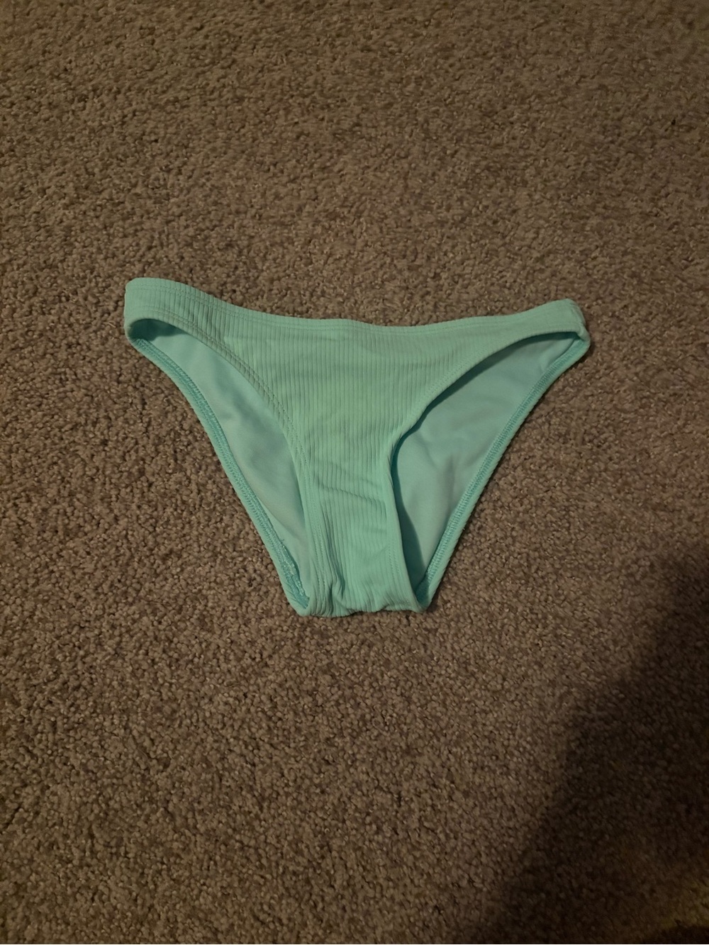 Target Ribbed Bikini Bottom in Mint